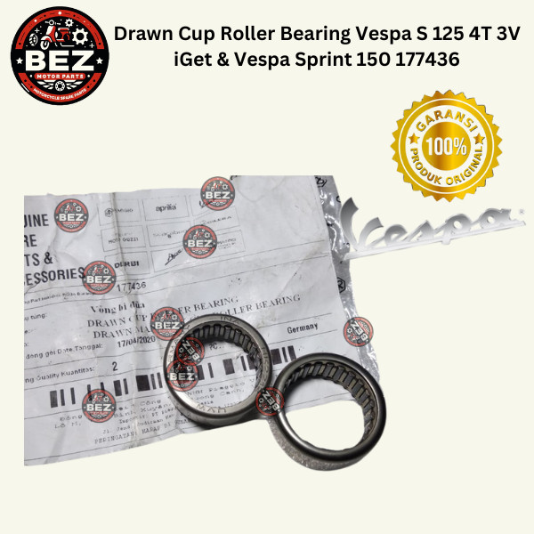 Drawn Cup Roller Bearing Vespa S 125 iGet & Vespa Sprint 150 177436