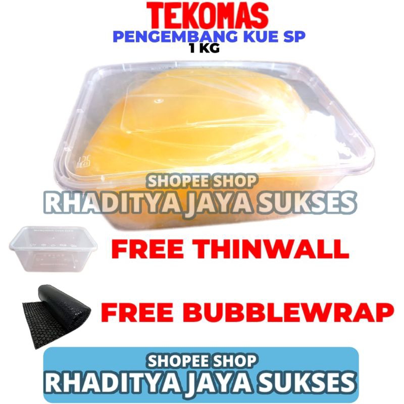 

Pengemulsi Pelembut Pengembang SP Kue Tekomas 1kg Repacked
