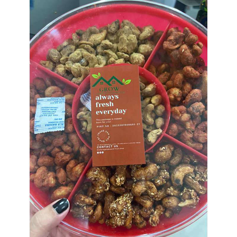 

kacang mete/kacang mede 5 rasa