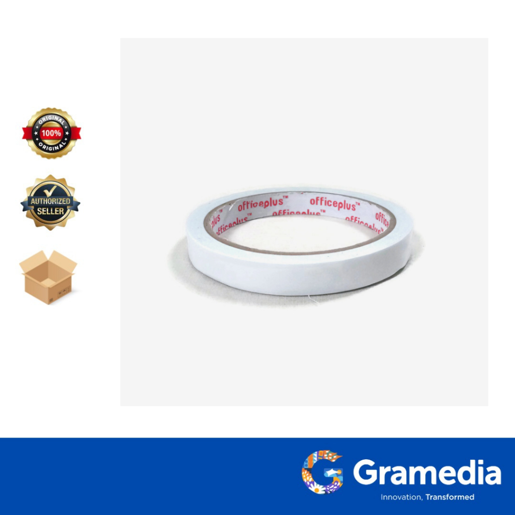 

Gramedia Surabaya - Office-Plus Double Tape 12mm x 10m