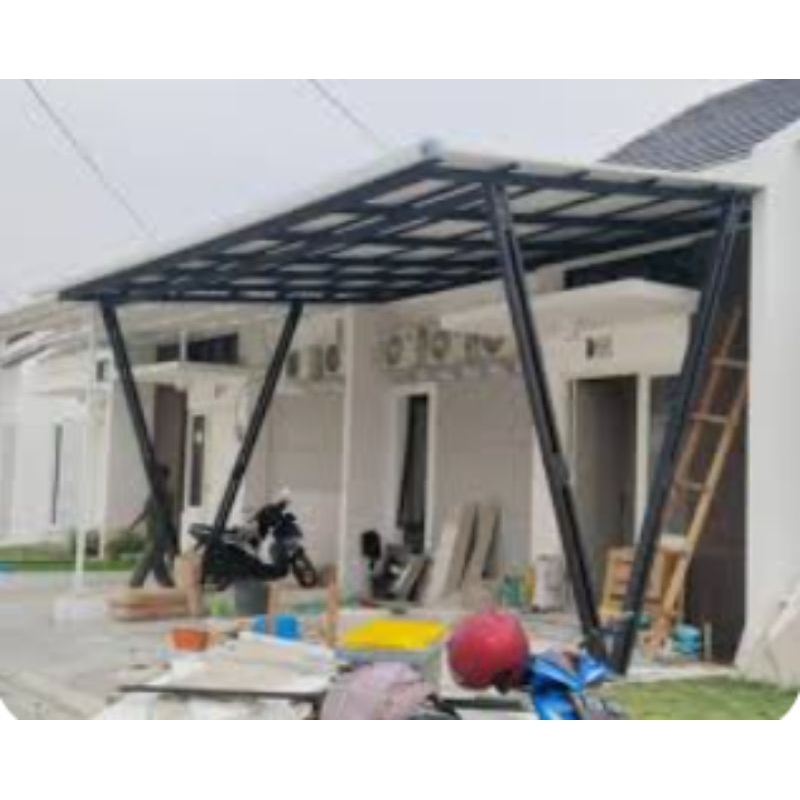kanopi baja  ringan atap alderon.