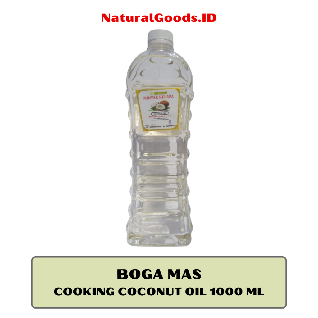 

Boga Mas Cooking Coconut Oil | 1000 ml | I liter