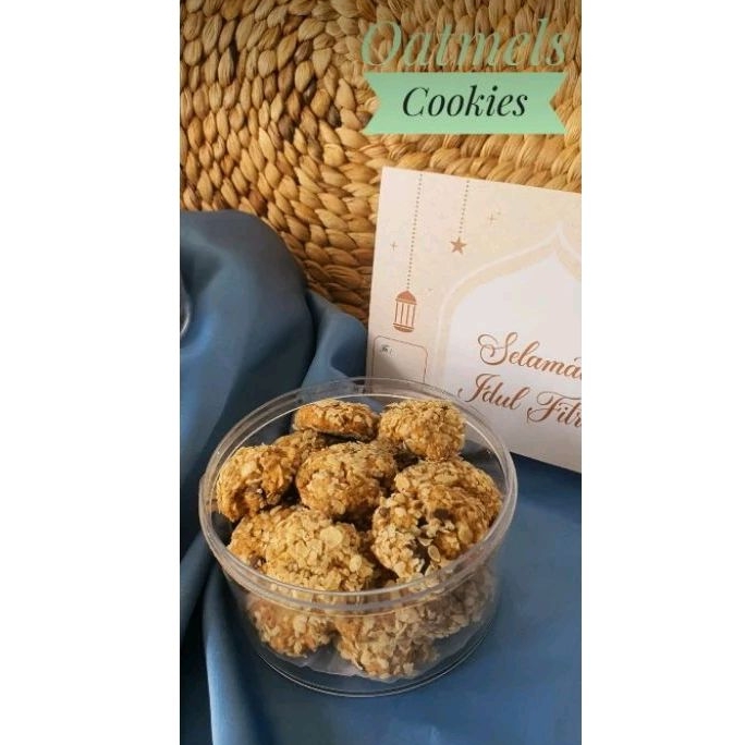 

Oatmeal Cookies Kuker Lebaran