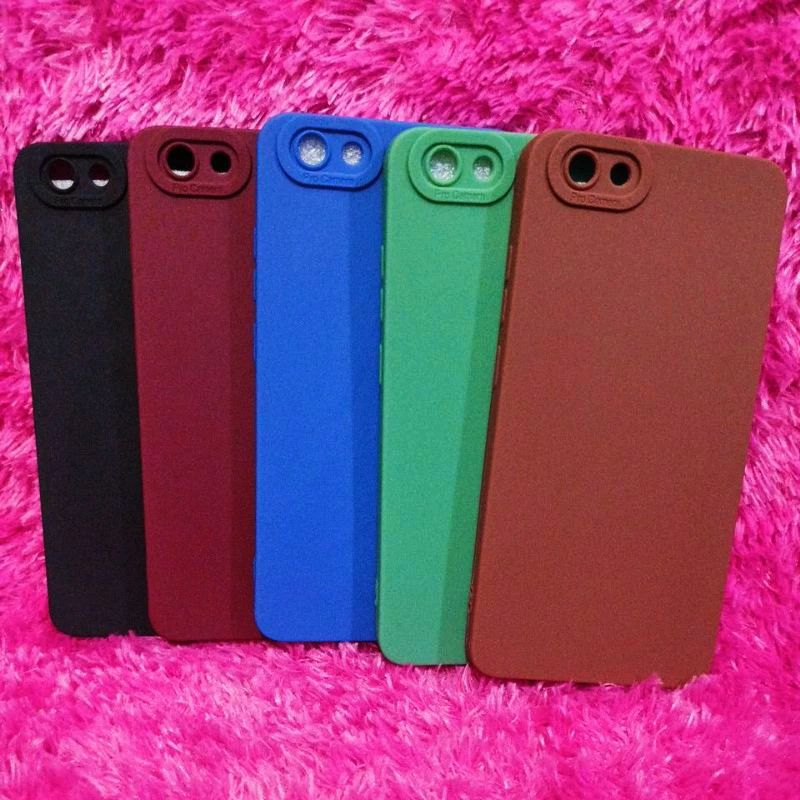 SOFTCASE MACARON VIVO Y71 CASE SLICON TPU PRO CAMERA TERBARU