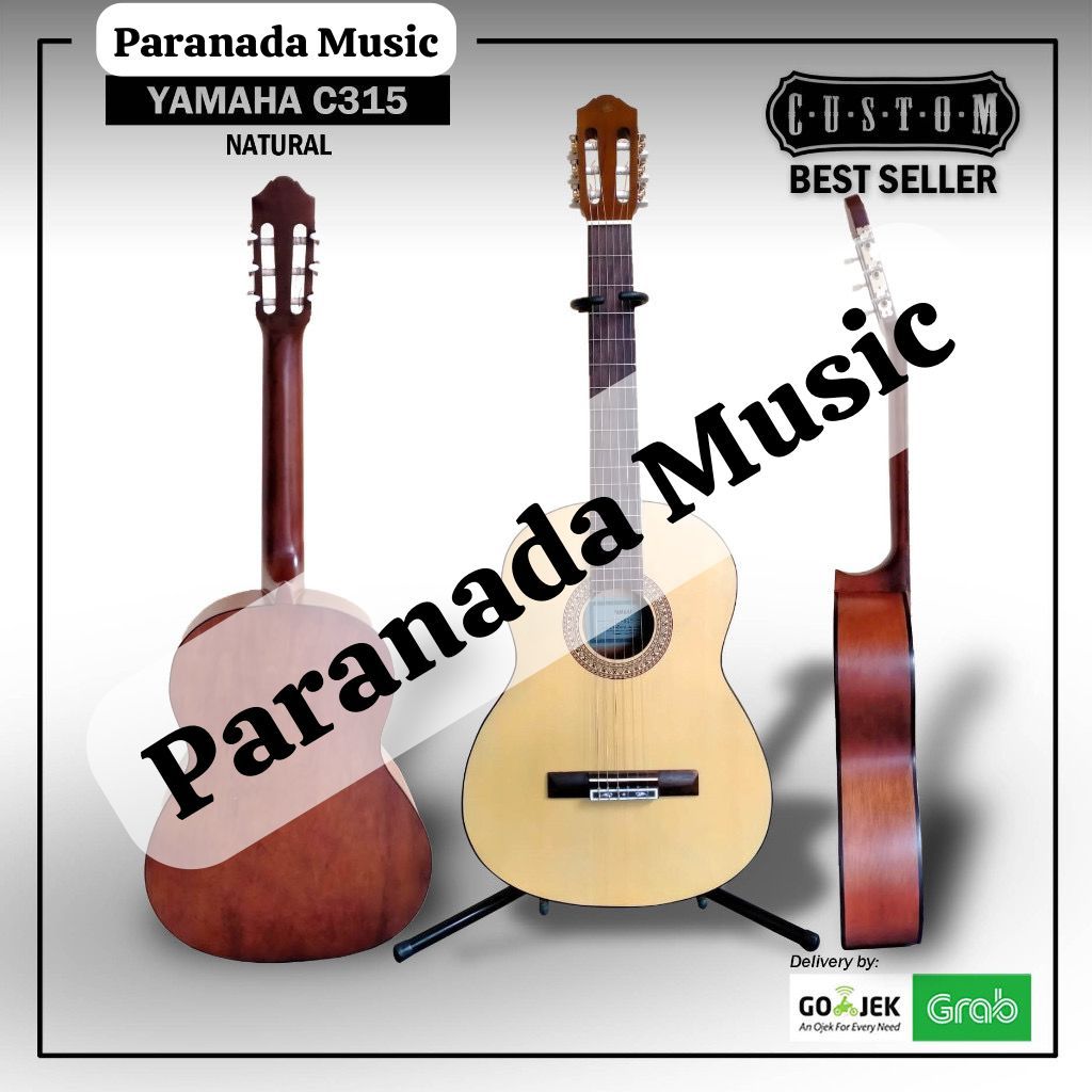 Gitar Akustik Klasik Yamaha C315 Senar Nilon Custom High