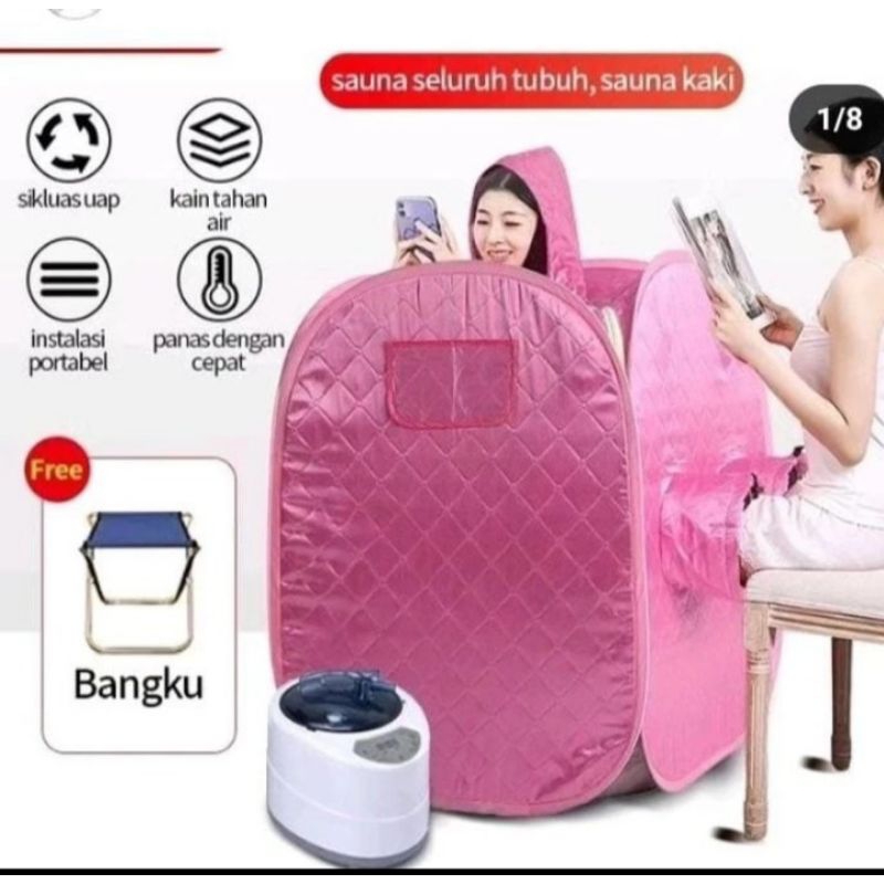 sauna steam portabel