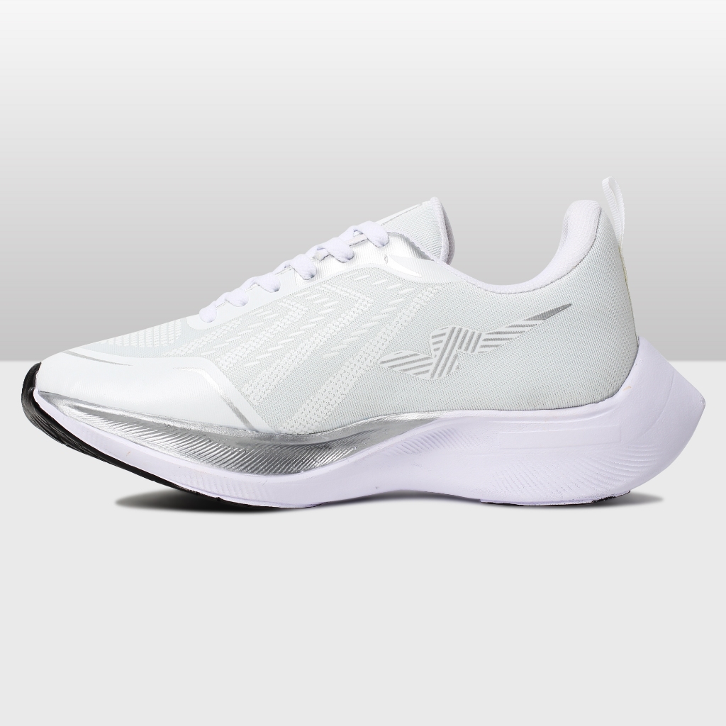 Big Sale Nuevo - Sepatu Lari Pria Nuevo Velocity Putih Silver Olahraga Running Cowok Ringan