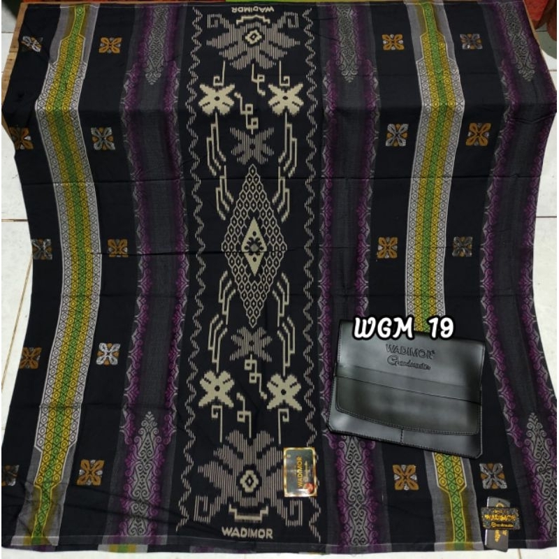 SARUNG WADIMOR GRANDMASTER MOTIF SONGKET BAHAN RAYON