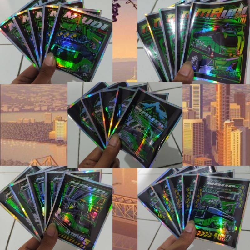 

STIKER MAUDI JB5 BUS VIRAL 5 PCS / BUS ARTIS / BUS BASURI (free sticker)