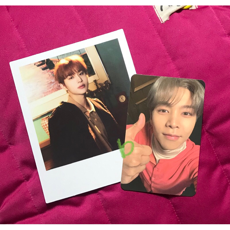 PHOTOCARD POLAROID JOHNNY JUNGWOO NCT127 BE THERE FOR ME BTFM HOUSE VER