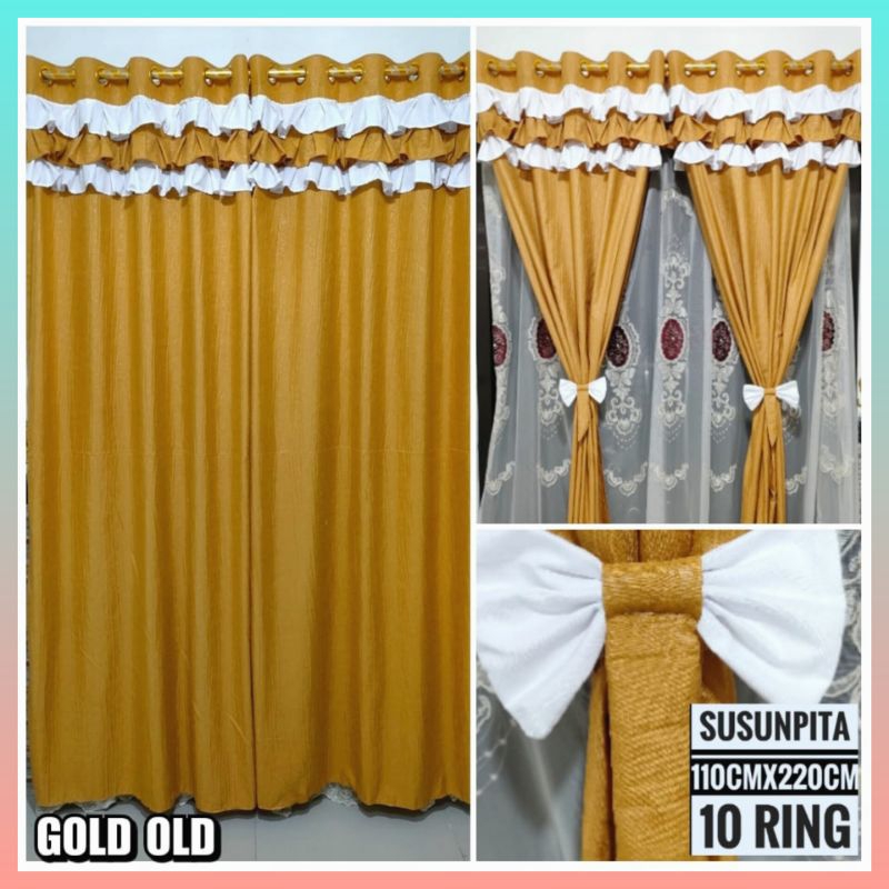 GORDEN PONI EMBOS SUSUN PITA 110*220cm