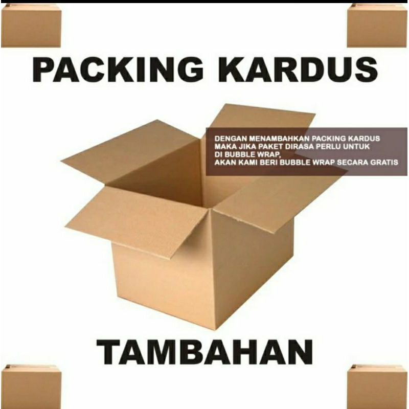 

paking kardus tambahan