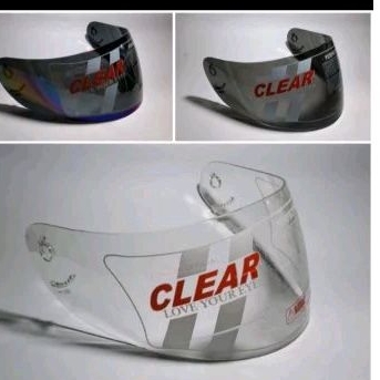 Kaca Helm GM INTEGRA Kaca Helm FullFace Free bublewrap