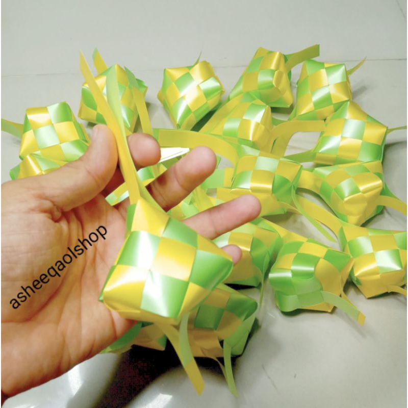 

Ketupat Hiasan Hampers Parcel Pita Jepang Ketupat Lebaran