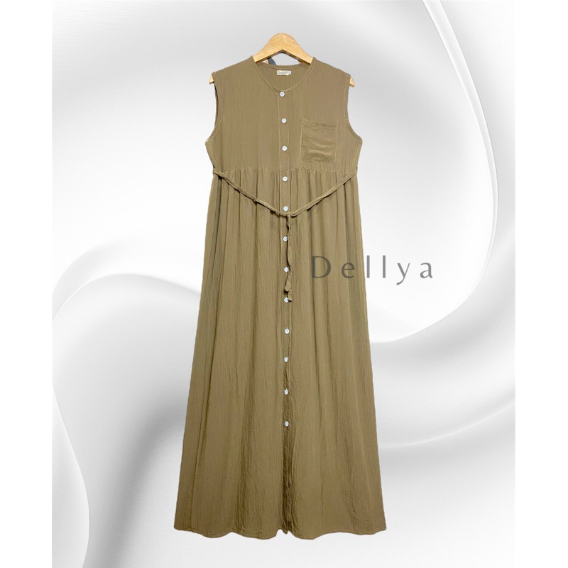 INNER DRESS RAYON CRINKLE | Dress Kutung Rayon Crinkle Premium Busui Friendly