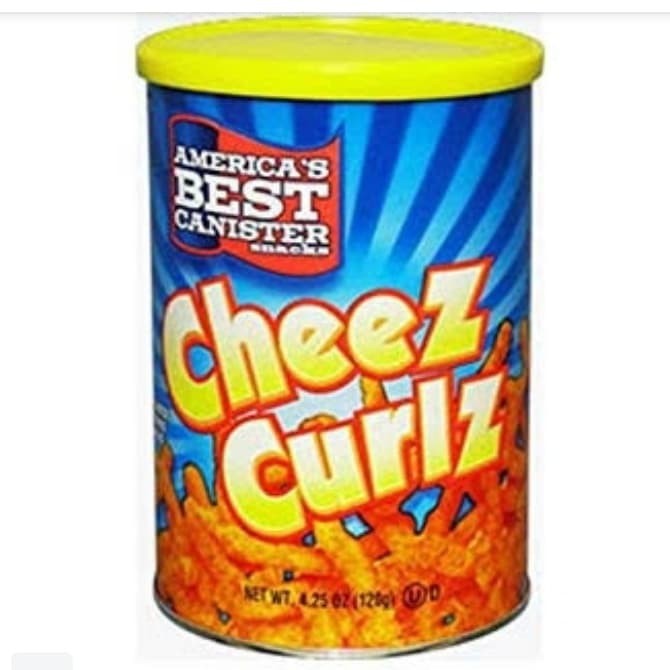 

America's Best Canister Snacks Cheez Curlz 120gr