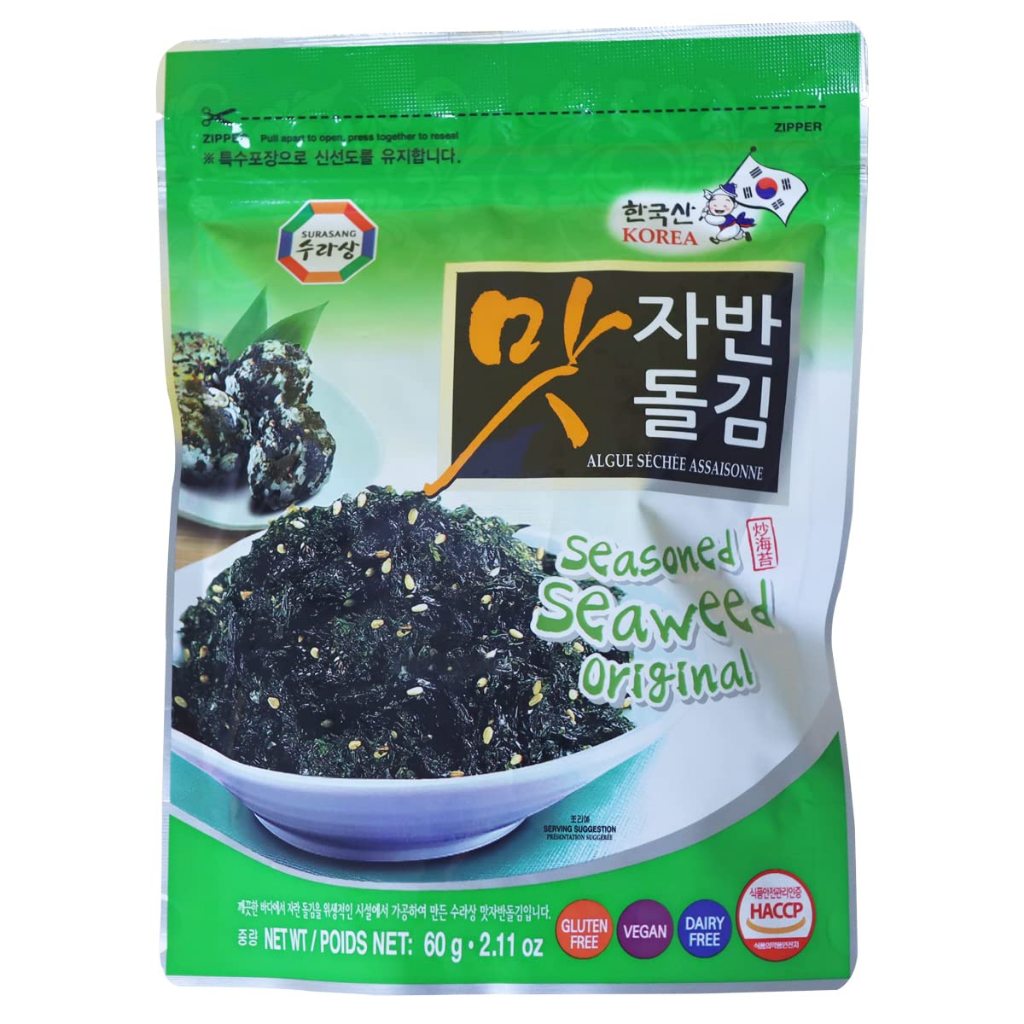 

Surasang Seasoned Seaweed Originial 60gr