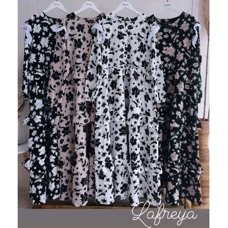 Gamis Import jumbo dress premium lafreya