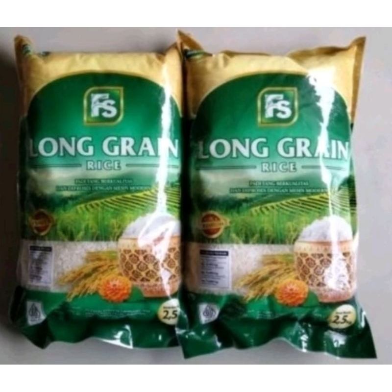 

beras zakat kemasan premium long grains 2,5kg Rojo lele 2,5kg