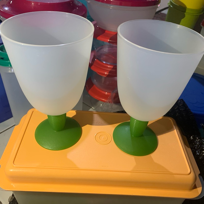 Goblet/gels tupperware jadul