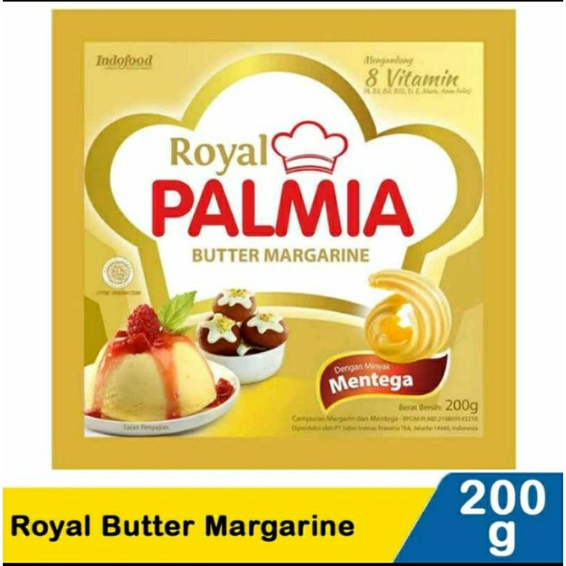 

Royal Palmia butter Margarin 200 gram