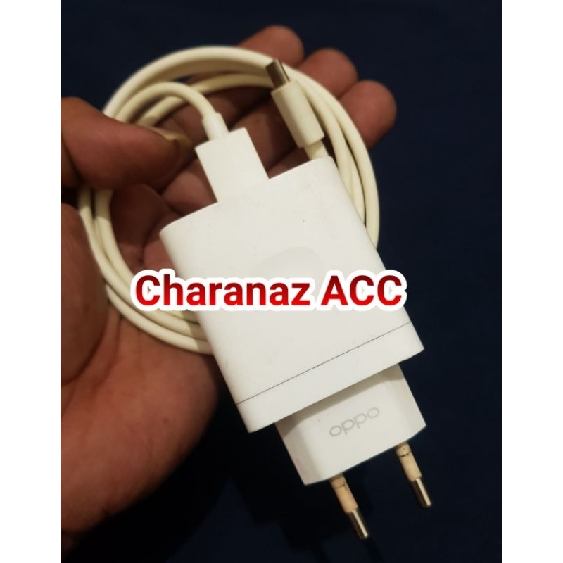 Charger ORI bekas oppo a57/Reno7/8 supervooc 33w siap pake