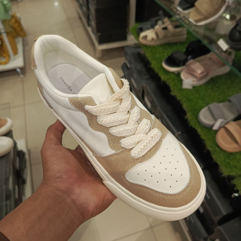 NEW SNEAKERS AMANDA JANE'S TALI SNEKERS KEKINIAN KOREAN STYLE || SEPATU WANITA AMANDA JANE'S ORIGINA