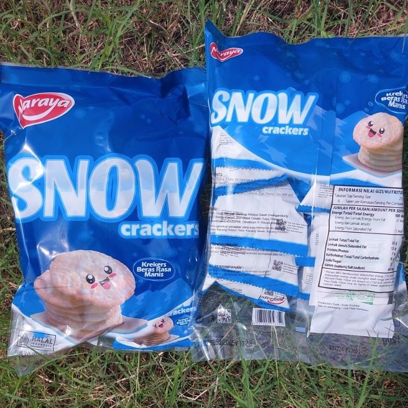 

Snow Crackers Naraya 120gr / krekers beras manis