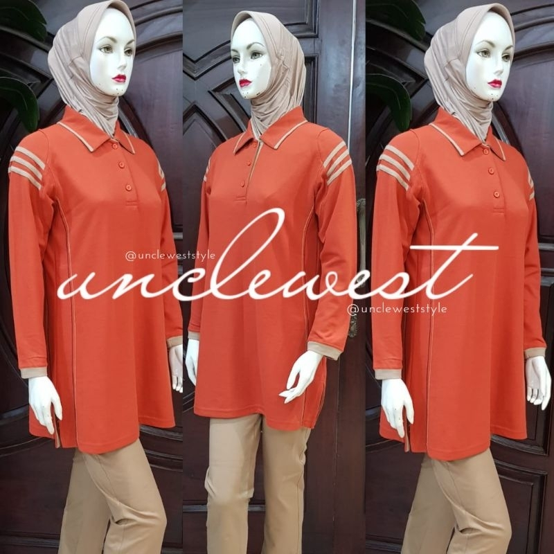 PAKAIAN WANGKI OLAHRAGA - WANGKI LIST ORIGINAL MERAH BATA - UNCLEWEST STYLE BY KCK - PAKAIAN OLAH RA