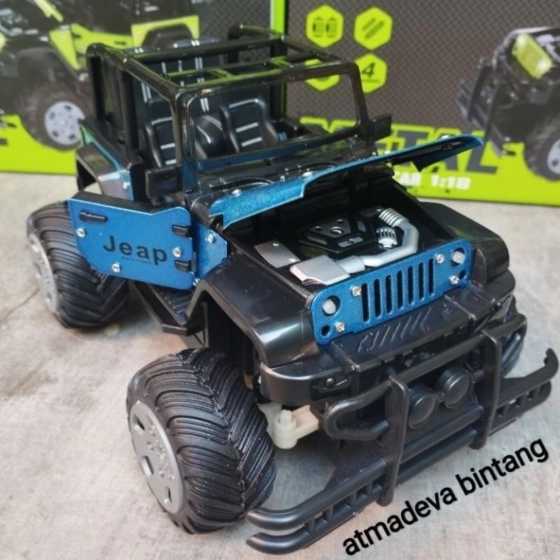 Mobil remot Jeep,mainan edukasi anak,mainan yang di sukai anak anak
