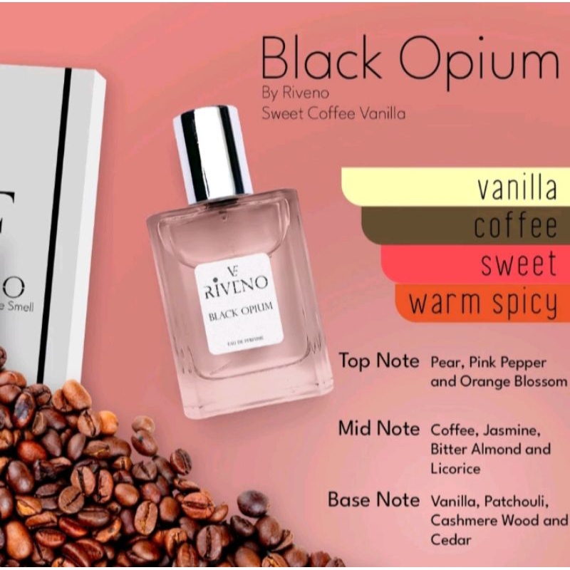 Riveno pafum Black Opium-parfum wanita-parfum unisex