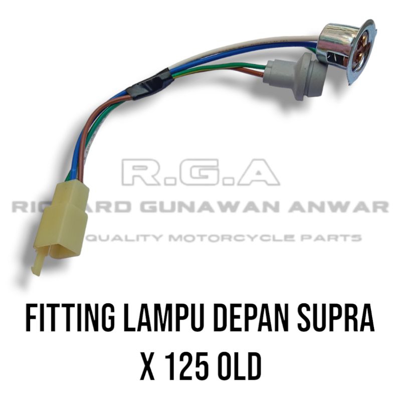 KABEL FITTING LAMPU DEPAN SUPRA X LAMA
