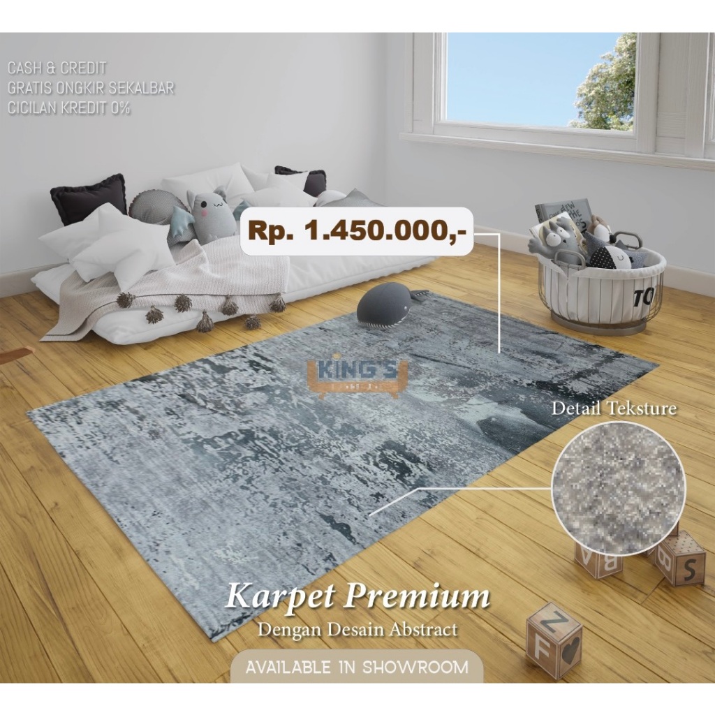 KARPET PREMIUM IMPORT KARPET TURKI KARPET MALAYSIA KARPET MINIMALIS KARPET MODERN KARPET JUMBO UK 20