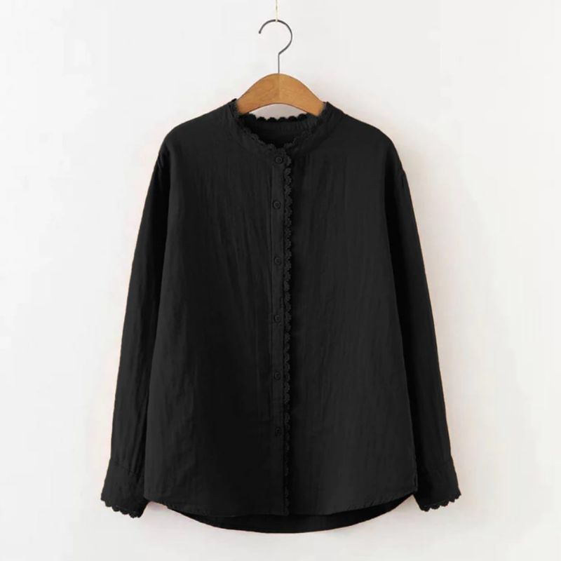 zigas top kemeja wanita kekinian-baju atasan wanita terbaru-baju kemeja viral 2024