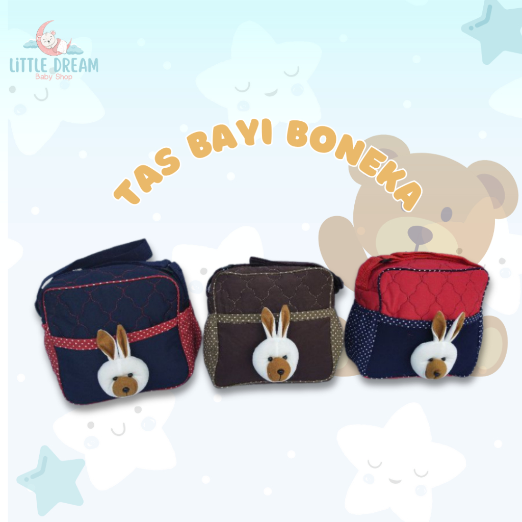 tas bayi kecil boneka lucu murah