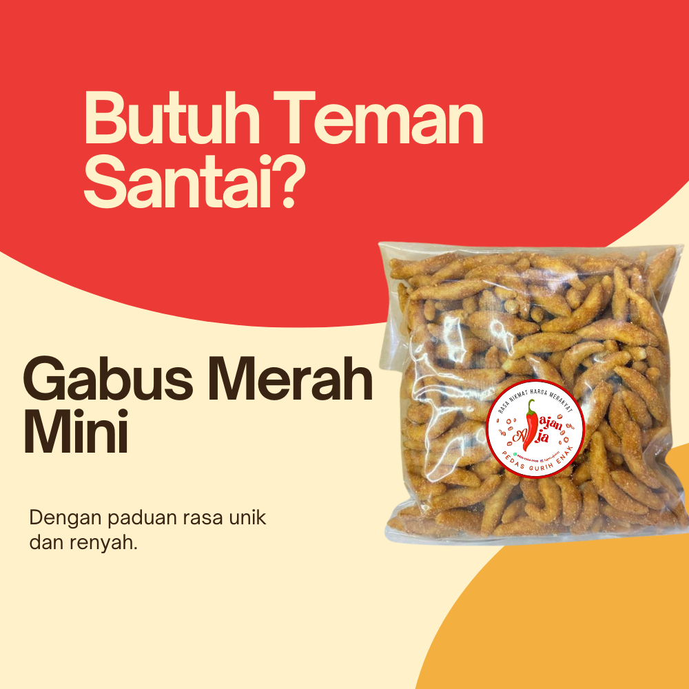 

Gabus Merah Mini