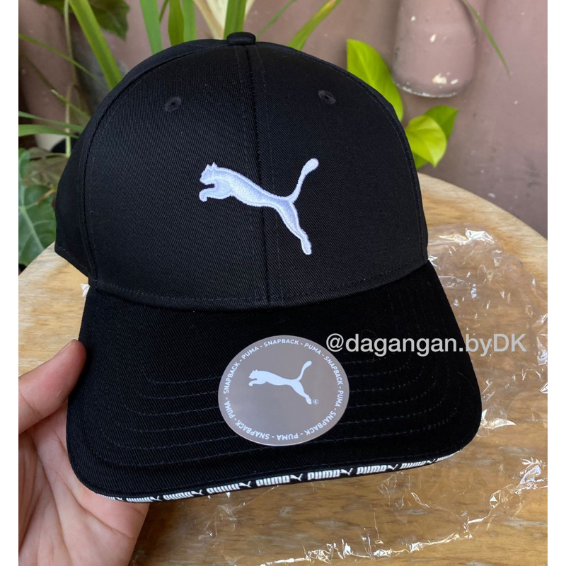 Topi Puma Original 100% Full Hitam