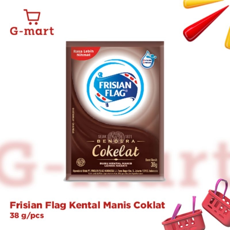 

Frisian Flag Kental Manis Coklat | isi 6's