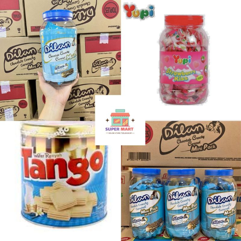 

[SUPER_MART] YUPI TOPLES, DILAN TOPLES, TANGGO SERBA SERBI SEMBAKO