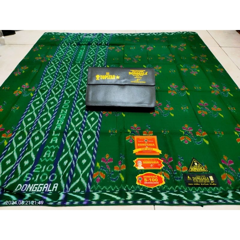 berbagai macam sarung LAMIRI, DONGGALA, BHS