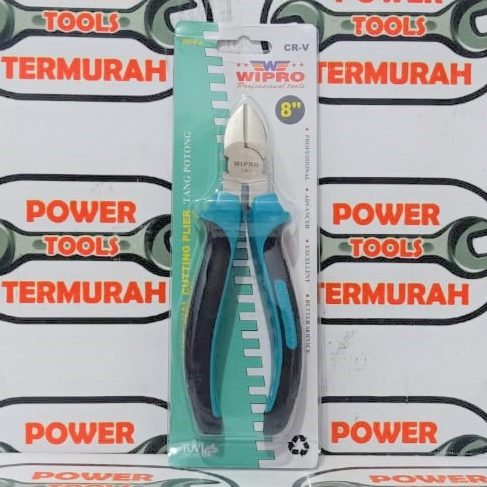 

Tang Potong 8" Wipro Diagonal Cutting Plier 8 inch 8 inci