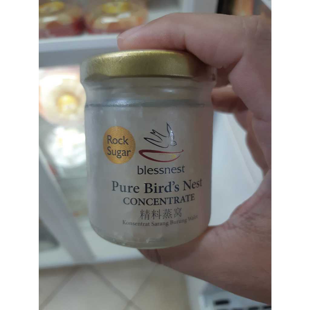 

Sarang Burung Walet Asli 100% Murni 100% Rasa Rock Sugar