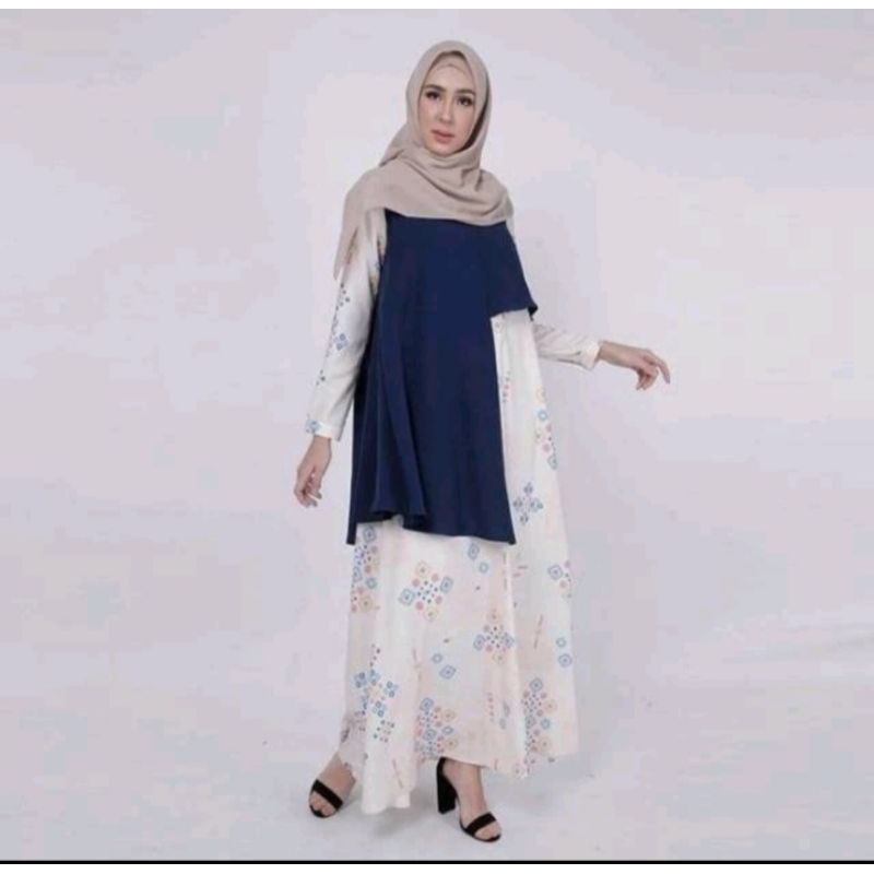 Gamis Zoya - Dress Crissinda - Baju Muslimah Zoya