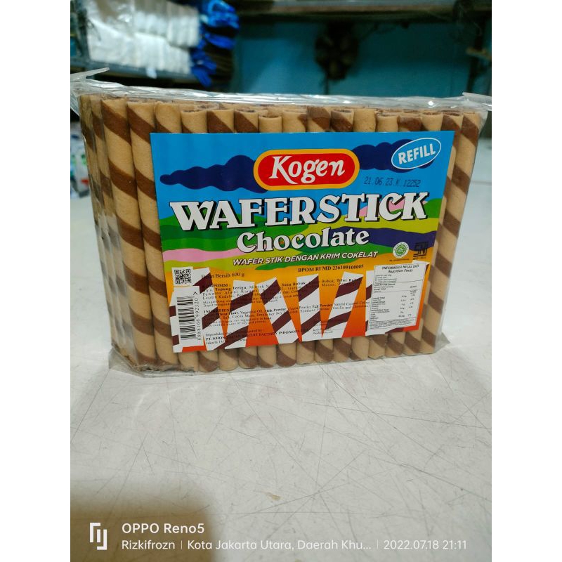 

WAFER STIK KOGEN CHOCOLATE