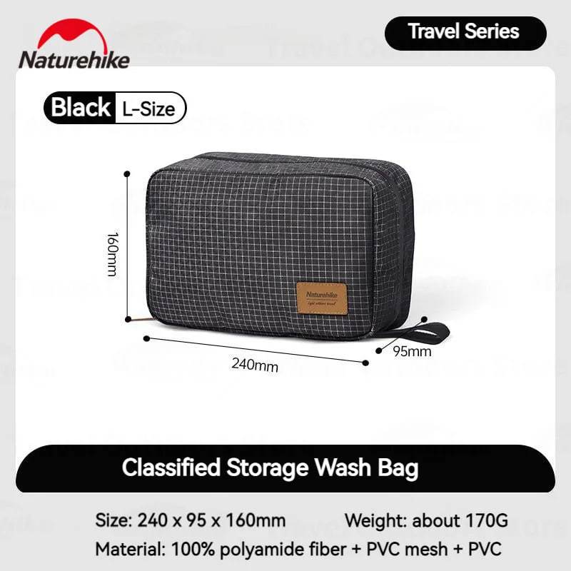 Tas Toilet Toiletries Toiletry Wash Bag Travel Naturehike NH20SN010