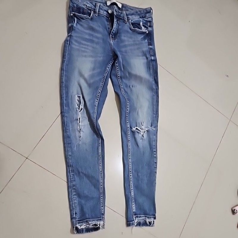 celana jeans zara preloved