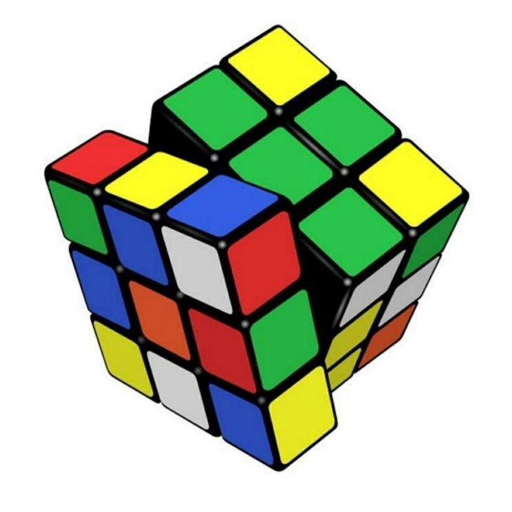 ⭐READY⭐ Rubik Kubus Rubrik Mainan Edukasi 5x5x5cm Cube Cubes / Rubik Mainan Besar
