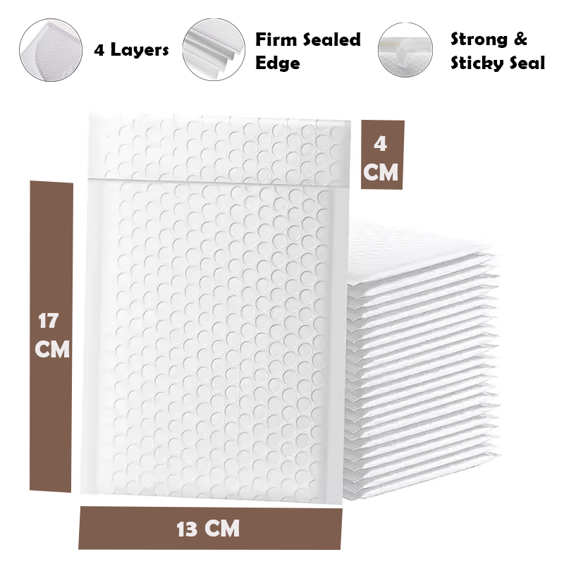 

Amplop Bubble Packing Bubble Mailer Bubble Wrap Bubble Bag 13 x 17 cm