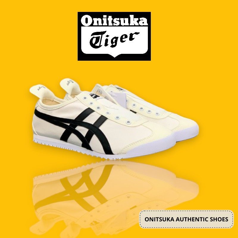 Onitsuka Mexico 66 Slip On White Black