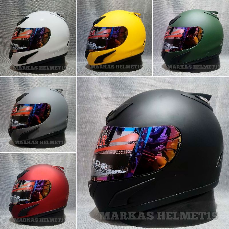 Helm Full Face Jpn Hitam Doff